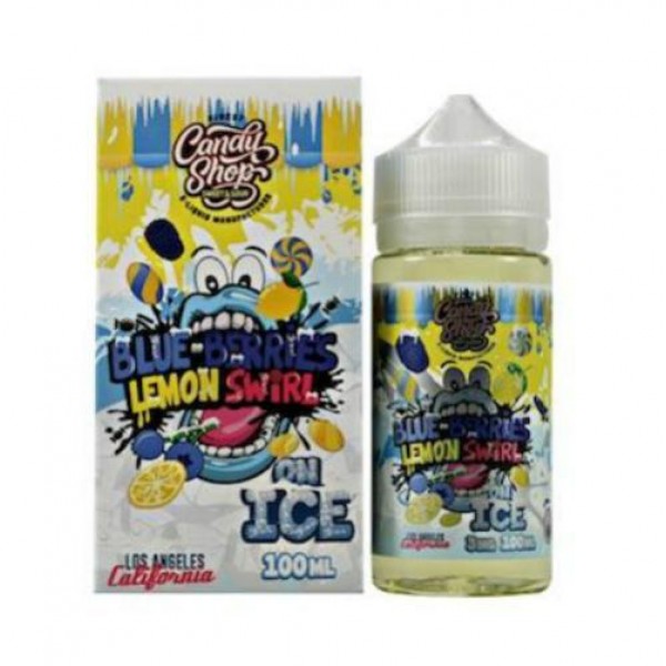 Blue-Berries Lemon Swirl On Ice By Candy Shop 100ml