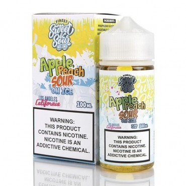 Apple Peach Sour Rings On Ice By Candy Shop 100ml