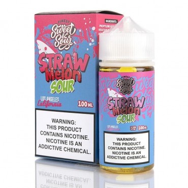 Straw Melon Sour Belts By Candy Shop 100ml