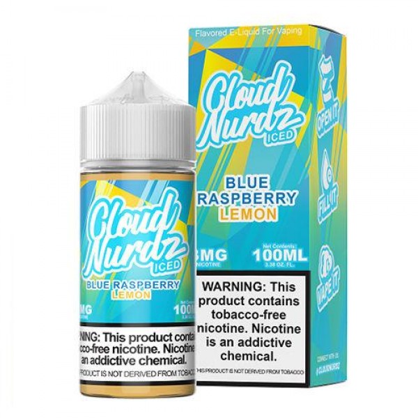 Blue Raspberry Lemon Iced by Cloud Nurdz 100ml