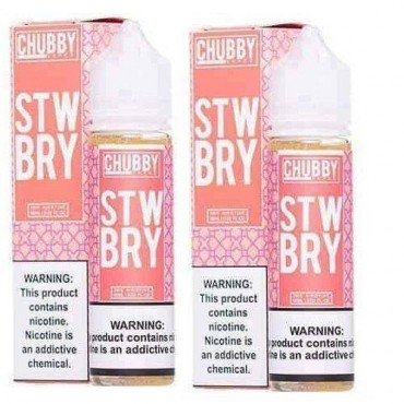 Bubble Strawberry Ejuice by Chubby Bubble Vapes 120ml