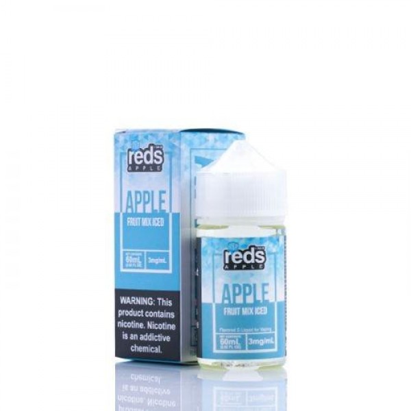 7 Daze Reds Apple Fruit Mix Iced E Juice 60ml