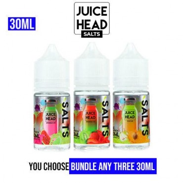 Juice Head Salts 30mL Pick 3 Bundle (90mL)