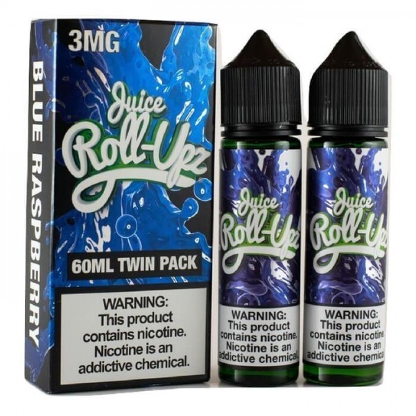 Blue Raspberry by Juice Roll Upz 120ml