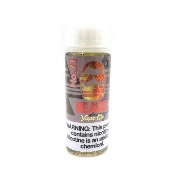 No. 71 Ejuice by Beard Vape 120ml