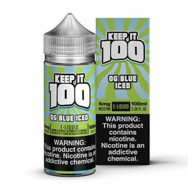 OG Blue Iced (Blue Slushie Iced) by Keep it 100 - 100ml