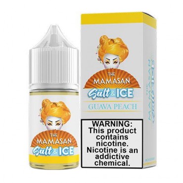 Guava Peach Ice by The Mamasan Salt 30ml