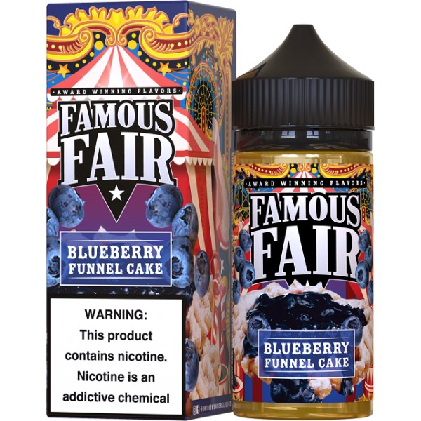 Blueberry Funnel Cake by Famous Fair Eliquid 100ml