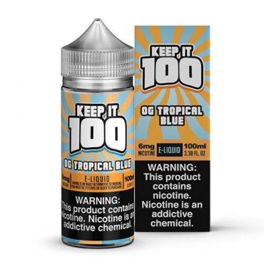 OG Tropical Blue (Blue Slushie Tropical) by Keep it 100 - 100ml