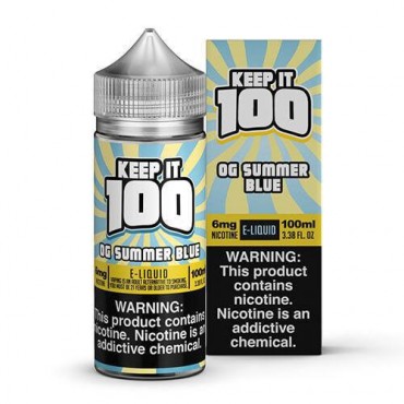 OG Summer Blue (Blue Slushie Lemonade) by Keep it 100 - 100ml