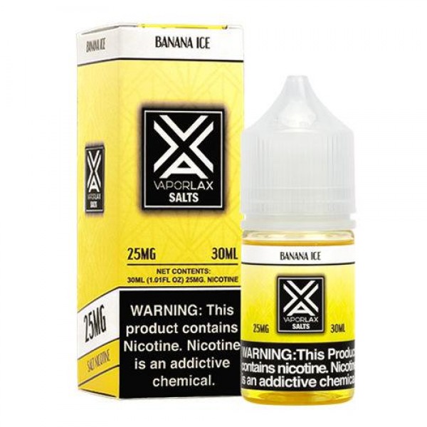 Banana Ice by VaporLax Salts 30mL