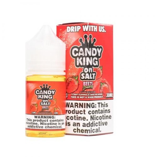 Strawberry Belts by Candy King on Salt 30ml