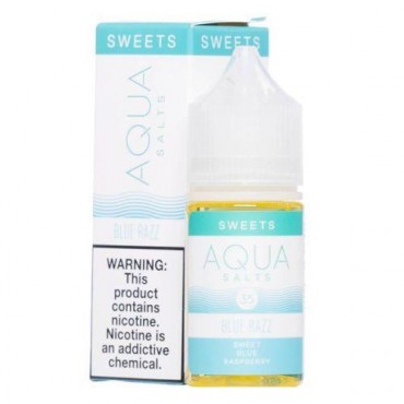 Aqua Salts Blue Razz Vape Juice 30ml