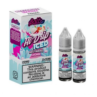 Nectarine Lychee Iced by Hi-Drip Salts 30ml