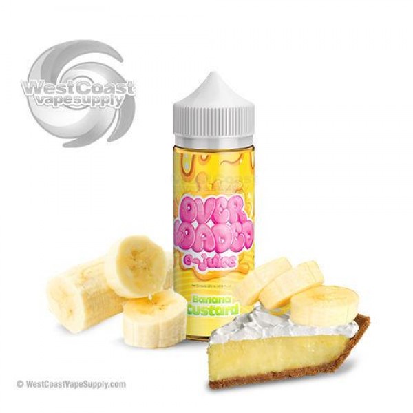 Banana Pudding Custard by Overloaded Ejuice 120ml