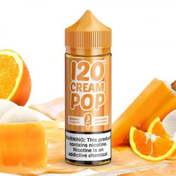 120 Cream Pop by Mad Hatter Juice 120ml