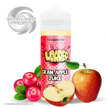 Cran Apple Juice by Loaded Eliquid 120ml