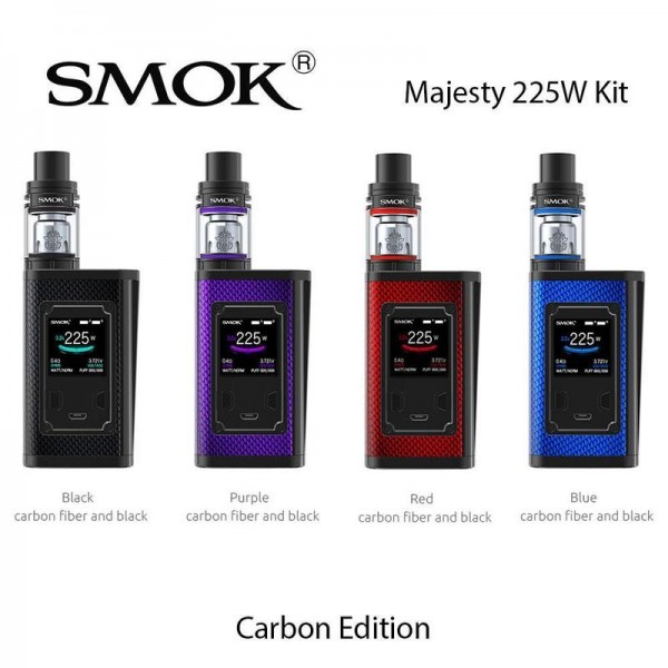 SMOK Majesty 225W TC and TFV8 X-Baby Full Kit