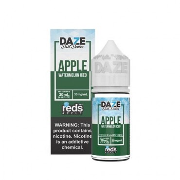 Reds Apple Watermelon Iced by 7 Daze Salt Series 30ml