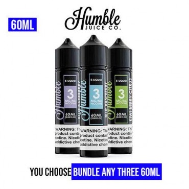 Humble Juice Co 60ml Pick 3 Bundle (180mL)