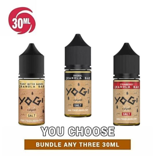 Yogi Salt Nic Pick 3 Bundle 30ml (90ml)