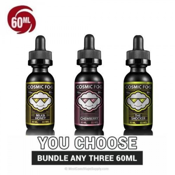 Cosmic Fog 60ml Pick 3 Bundle (180ml)