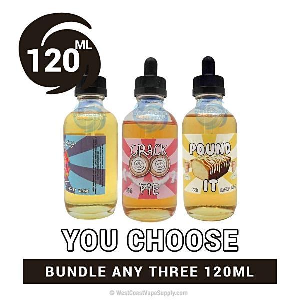 Food Fighter Vape Juice 120ml Pick 3 Bundle (360ml)