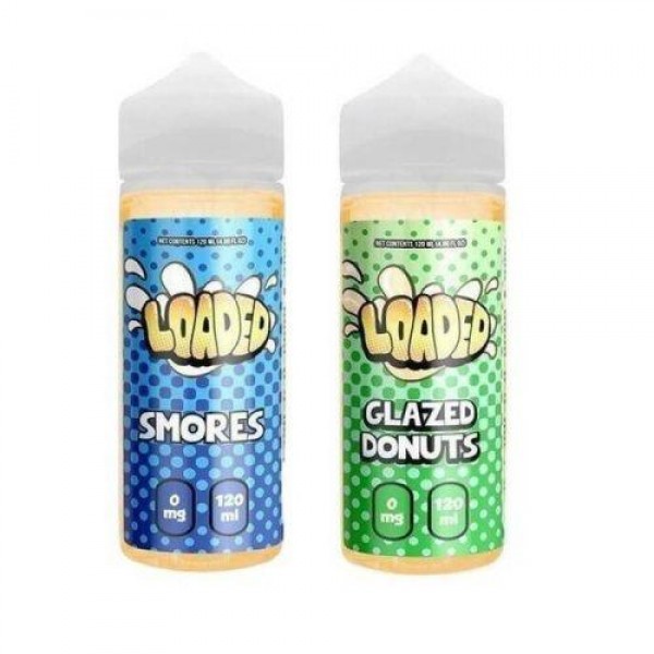 Loaded Eliquid Vape Juice Bundle Pack of 2 Original Flavors (240ml)