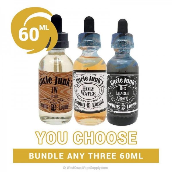 Uncle Junks 60ml Pick 3 Bundle (180ml)