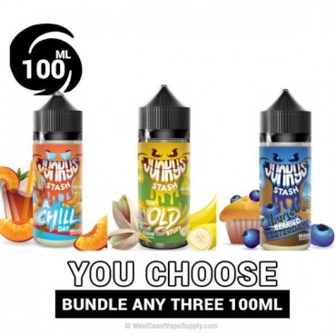 Junkys Stash 100ml Pick 3 Bundle (300ml)