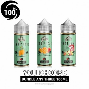 Juice Roll Upz Tropical 100ml Pick 3 Bundle (300ml)