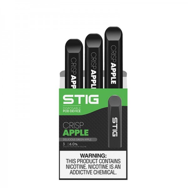Crisp Apple by VGOD STIG 3 Pack (Disposable Vape Pods)