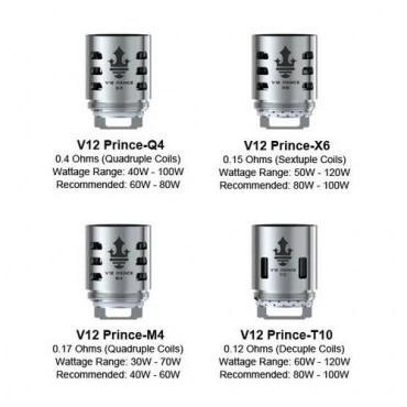 SMOK TFV12 Prince Replacement Coils 3-Pack