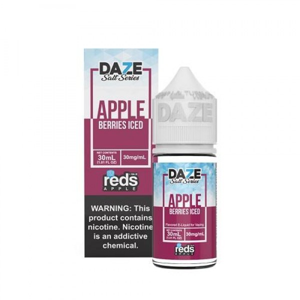 Reds Apple Berries Iced by 7 Daze Salt Series 30ml